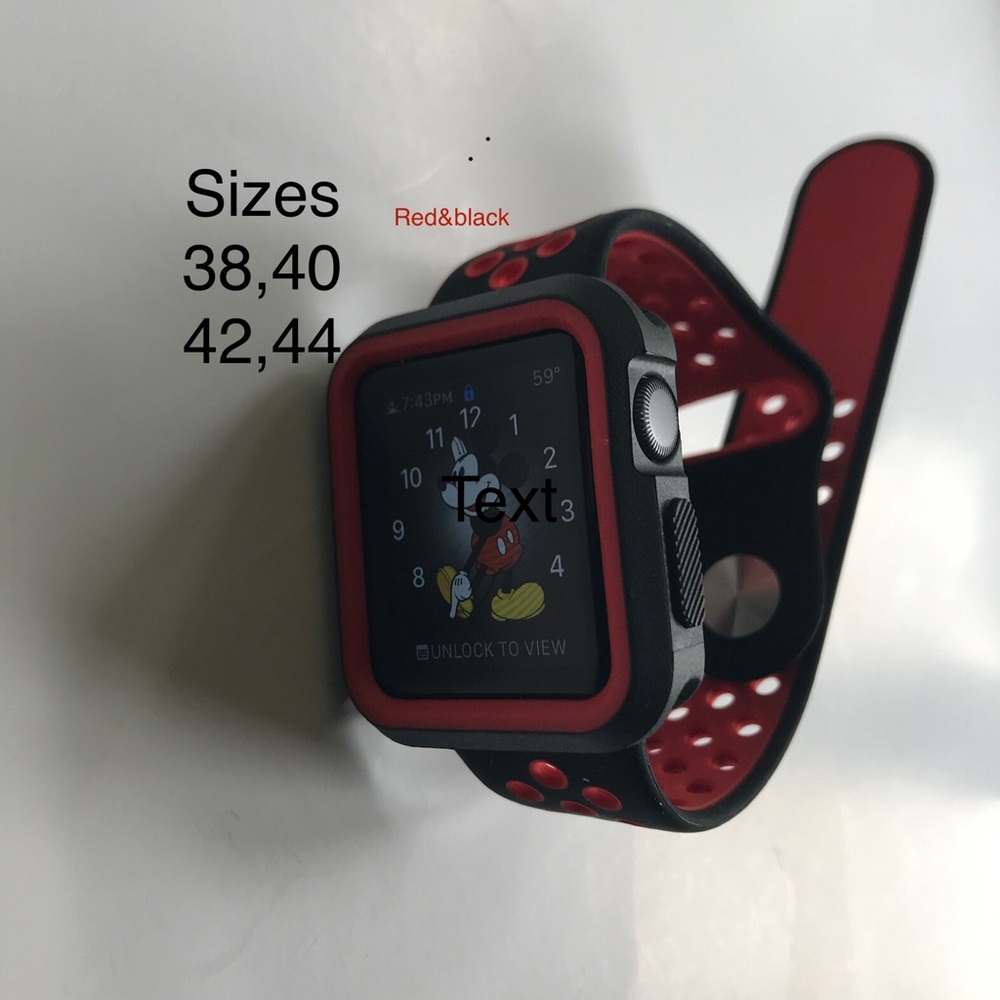 Apple Watch band + Case 38mm and 42mm